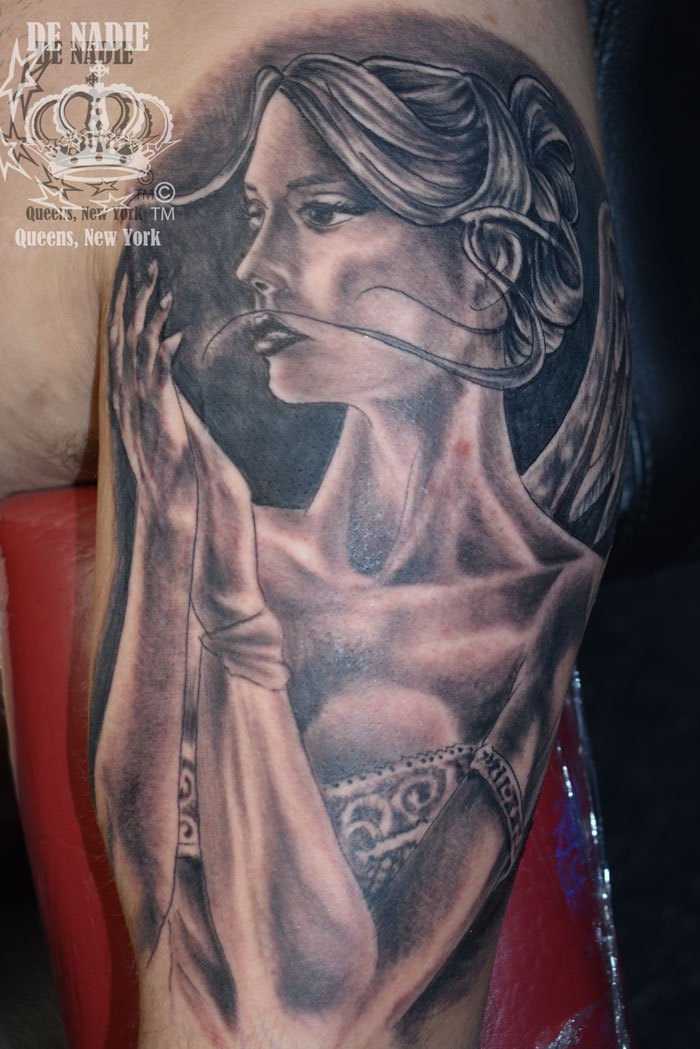 Angel tattoo