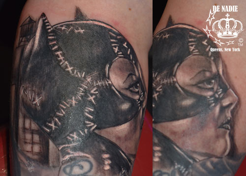 Catwoman tattoo