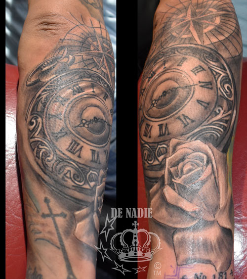Clock tattoo
