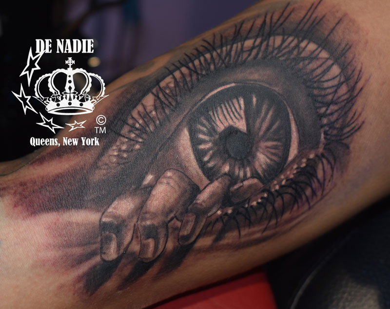 Eye eye tattoo