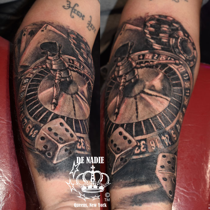 Roulette tattoo