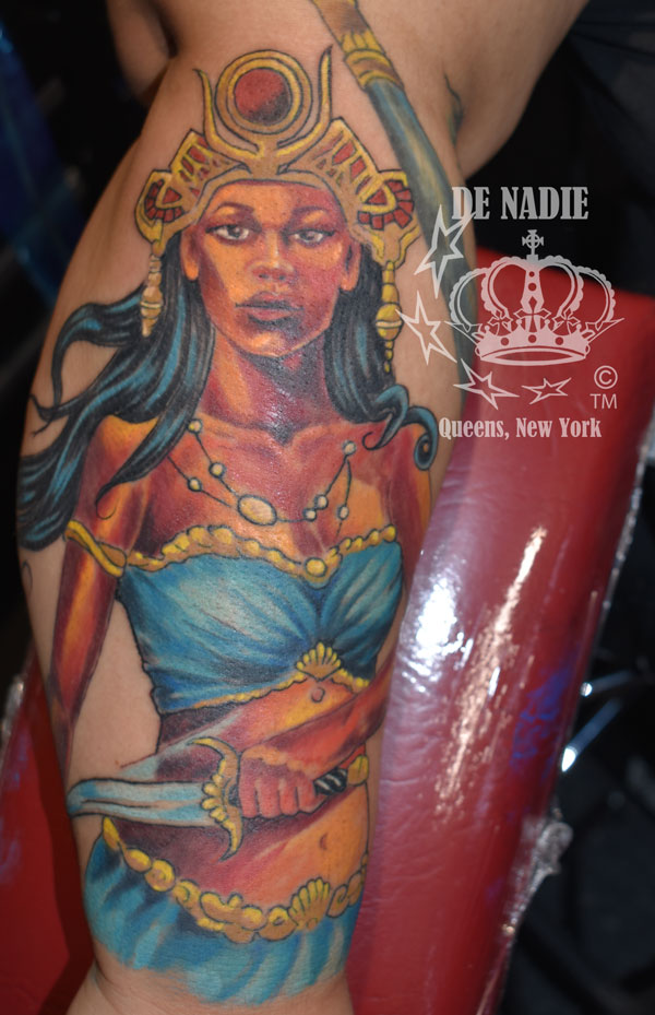 Godess tattoo