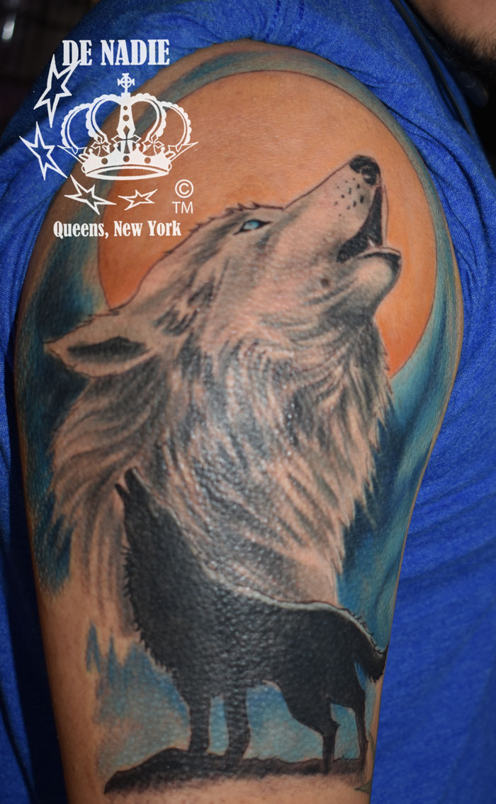 Wolf tattoo