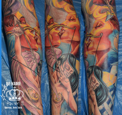 full color tattoo